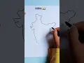How To Draw Indian Map thebookofart