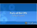 GCSE Computer Science Parts of the CPU