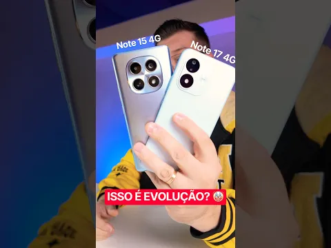 O NOVO REDMI NOTE 17 VEIO PIOR?!