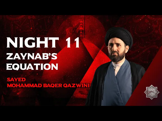 ⁣Zaynab's Equation - Sayed Mohammad Baqer Qazwini | Night 11
