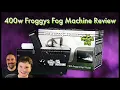 FRG-400 400W Froggy s Fog Machine Unboxing Demo Review Great For Halloween Animatronics
