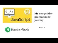 My competitive programming journey Javascript Hackerrank Day-1