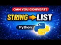Convert String to List in Python Interview Question With Interactive Quiz In Comments