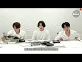 BTS sings to Blue and Grey (jin, jungkook, jhope)
