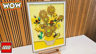 LEGO Vincent van Gogh Sunflowers Review by Designer