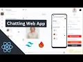 Realtime Chatting Web App with React Tailwind Css Firebase