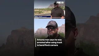 Arizona man arrested after damaging Flock license plate camera FOX 10 Phoenix