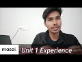 Unit - 1 Experience of MasaiSchool
