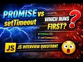 Promise vs setTimeout Who Runs First