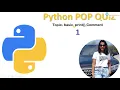 Python quiz python practice question PCEP question python quiz set
