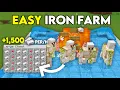 NEW BEST IRON FARM Minecraft Bedrock 26 4
