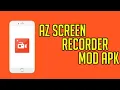 Az Screen Recorder Mod Apk How To Use Az Screen Recorder