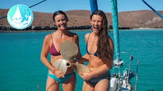 Switching out a propeller in the Water Episode 440