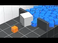 AI Learns to Play Tag and breaks the game