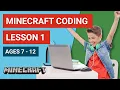 Minecraft Coding Lesson 1 2020