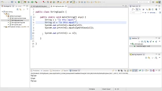Java String Equals