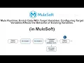 Mule Runtime Enrich Data With Target Variables Configuring Target Variables in MuleSoft