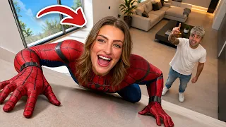 TROLEANDO a TOBBAL!! 🤣 24 horas siendo SPIDERMAN