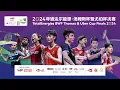 Undian Langsung Final Piala Thomas BWF TotalEnergies 2024 | Chengdu, Tiongkok