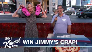 Jimmy Kimmel s Wife Molly Gives Away His Crap