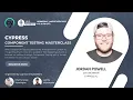 Cypress Component Testing Masterclass