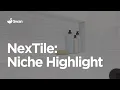 Style Ideas NexTile Shower Walls Storage Niche