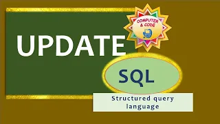 UPDATE SQL learn SQL programming in 30 days low fees of 3000