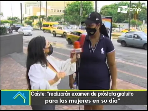 Caíste: Realizarán examen de próstata gratuita para las mujeres en su día