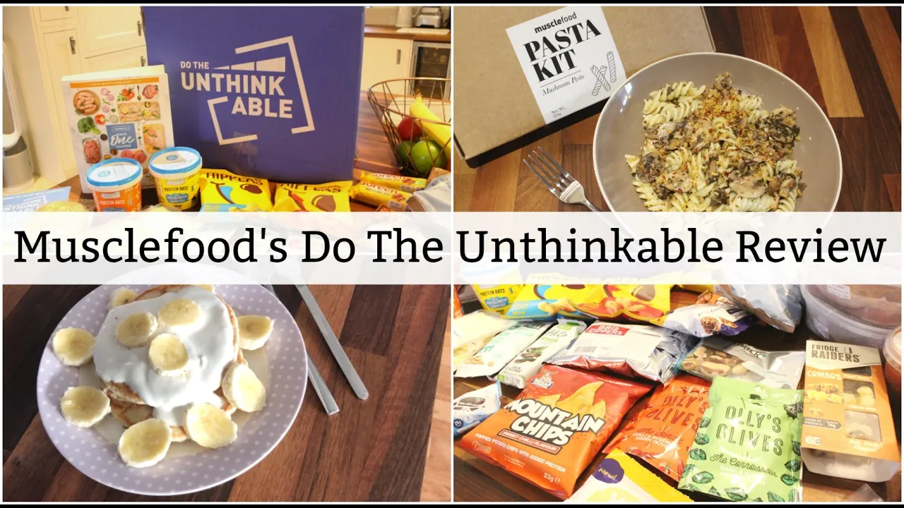 MUSCLEFOODS DO THE UNTHINKABLE REVIEW   FOOD & FITNESS AD NICSNUTRITION