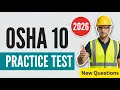 OSHA 10 Final Exam Prep 2026 134 Questions Answers