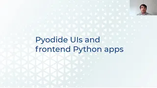 Roman Yurchak - Pyodide Scientific Python Compiled to Webassembly Optimized PyData Global 2020