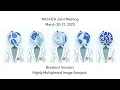 NIH-HCA 2020 Joint Meeting Breakout Session - Highly Multiplexed Image Analysis