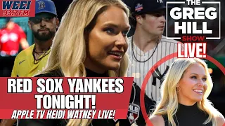 Red Sox World Series Chance VILLAIN Schlittler HEIDI WATNEY of Apple TV LIVE The Greg Hill Show