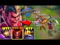 Download Lagu OMG! DARIUS WITH 1000 AD DUNKS YOUR ENTIRE HEALTH BAR (1V5 PENTAKILL WITH DUNKS)