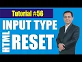 378 How to use Reset Input type in HTML Hindi HTML Tutorial 56