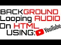 Download Lagu Embed Looping Youtube Audio Without Video On Your HTML Website In 1 Click