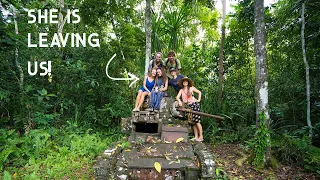 ABANDONED TANK in the JUNGLE! 🤯Our SWEETHEART is LEAVING US!(Expedition Drenched S1Ep.89)
