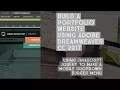 Using Javascript jQuery to make a mobile dropdown burger menu - Dreamweaver Templates
