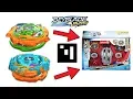 QR CODES SPIN SHIFTERS GOLD WYVRON W3 REVERSE FAFNIR F3 BEYBLADE BURST APP QR CODES CYPRUS COLLAB