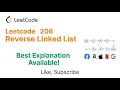 LeetCode 206 Reverse Linked List - Apple Facebook Amazon Google Goldman Sachs Interview Question