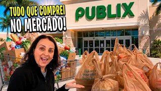 TUDO O QUE EU COMPREI NO SUPERMERCADO DOS EUA 🇺🇸