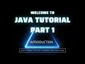 JAVA programming tutorial for complete beginners part 1 introduction English
