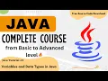 Variables and Data Types in Java java full course