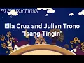 (Lyrics) Ella Cruz and Julian Trono - Isang Tingin