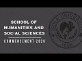Commencement 2020 School of Humanities and Social Sciences