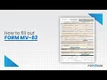 How to Fill Out Form -82 New York Vehicle Registration Form PDFRun