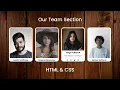CSS Responsive Team Section Card With Hover Effects