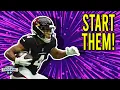Wide Receivers You MUST START And SIT In Week 11