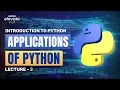 Applications of Python Python In Kannada Python Free Course Entri Elevate Coding Kannada