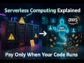 Serverless Computing Explained Pay Only When Your Code Runs AWS Lambda Real Examples